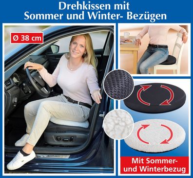 Drehkissen mit 2 Wechselbezügen