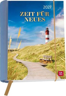 Buchkalender 2027: Zeit für Neues: Wochenplaner | Terminplaner | Organizer
