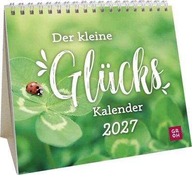 Mini-Kalender 2027: Der kleine Glückskalender: Mini-Monatskalender