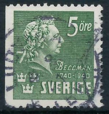 Schweden 1940 Nr 277Dl zentrisch gestempelt XA5A21A