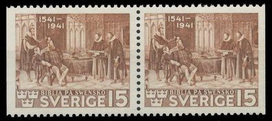 Schweden 1941 Nr 281Dl Dr postfrisch WAAGR PAAR XA5A24E