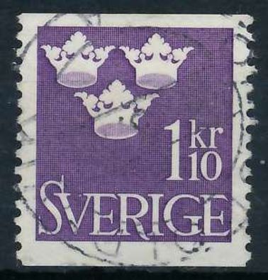 Schweden DS 3 KRONEN Nr 337A zentrisch gestempelt XA626CE