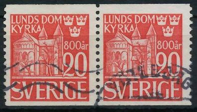 Schweden 1946 Nr 319Dl Dr gestempelt WAAGR PAAR XA6281A