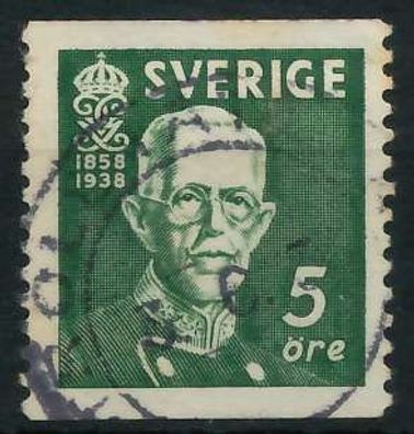Schweden 1938 Nr 250A zentrisch gestempelt XA666CE