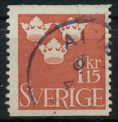 Schweden DS 3 KRONEN Nr 269A gestempelt XA668D2