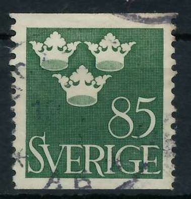 Schweden DS 3 KRONEN Nr 266A gestempelt XA668C2