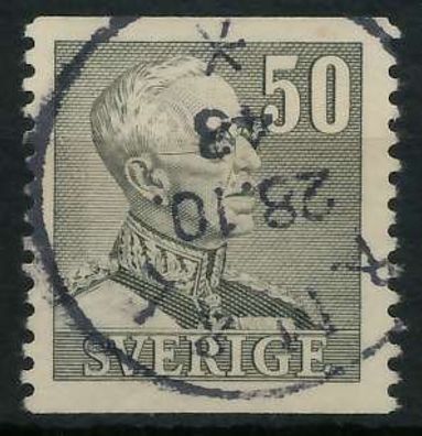 Schweden DS GUSTAV-V Nr 264A zentrisch gestempelt XA6690A