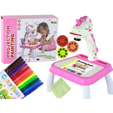 Leantoys Einhorn-Zeichenprojektor-Marker-Einsätze, Pink