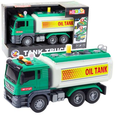 LKW Tanker Wasser Lichter Geräusche Grün 1:14