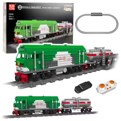 Lean Building Blocks Rc Ferngesteuerter Panzerzug 1090 El
