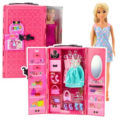 Lean Rosa Mode-Accessoires Anziehpuppen-Set