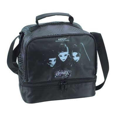 K-pop Demon Hunters Black thermo Lunchbag 21 cm