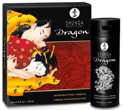 Shunga Dragon Intensifying Cream - Natürliche Penispflege (60 ml)