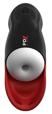 PDX Elite Fap-O-Matic Pro Masturbator schwarz, 10 Vibrationen, 5 Saugmodi
