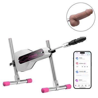 Lovense Mini Sex Machine mit Vac-U-Lock Dildo