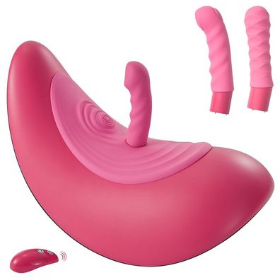 Vibepad Ride On Solosex-Wippe mit Stoßdildo, Vibrator und Tapping-Stimulator