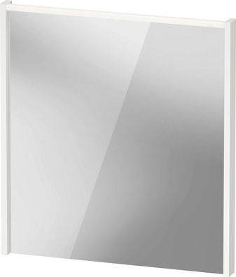 Duravit D-Code 2.0 Spiegel, m. LED Bel., 650x700x48, Weiß Matt