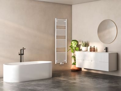 Zehnder O100 Badheizkörper 1400x600mm weiß (RAL 9016)