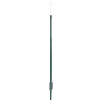 10X AKO T-Pfahl 240 cm Grün lackiert T-Post Metallpfahl T-Pfosten 441463