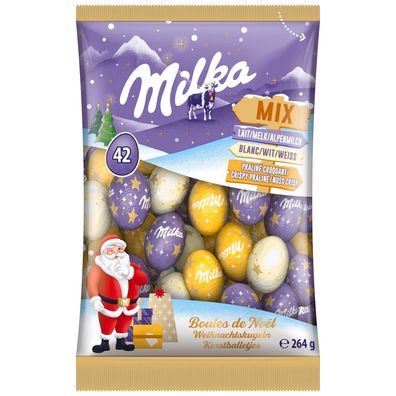 Milka Weihnachtskugeln Mix 264 g