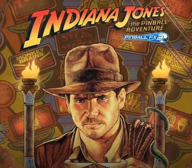 Pinball FX3 - Indiana Jones: The Pinball – Steam DLC (Aktivierungscode)
