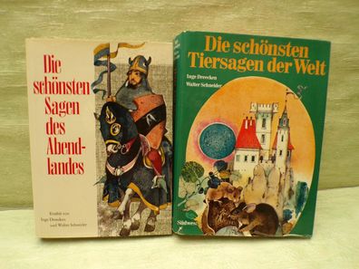Die schönsten Sagen des Abendlandes Tiersagen der Welt Inge Dreecken Walter Schneider