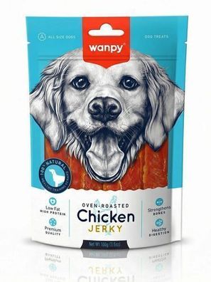WANPY für Hunde – Chicken Jerky 100 g