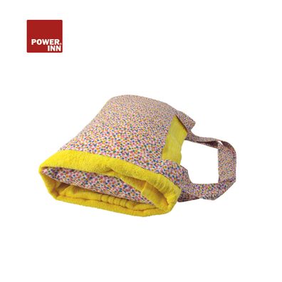 POWER INN® Strandtuchtasche ca. 95x178cm | Gelb | Liegehandtuch 3 in 1