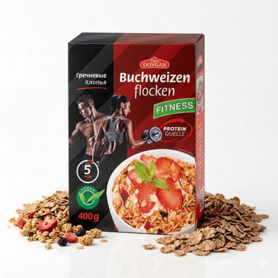 Dovgan Buchweizenflocken 400g