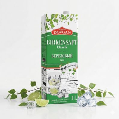 DOVGAN Birkensaft Klassik ab 1L 1 Flasche