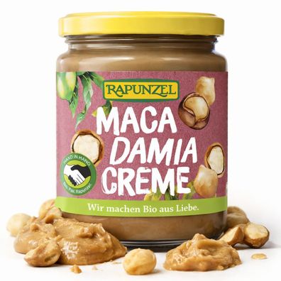 Rapunzel Bio Macadamia Creme 1 Glas - 250.0g