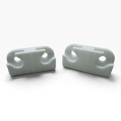 2x Scharnier passend für Ikea Bissa Hemnes Ställ Grevbäck Ersatz Weiß verstärkt