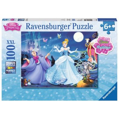 Ravensburger Glitzerpuzzle Aschenputtel XXL 100 Teile