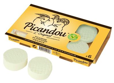 Picandou l´Original Ziegenfrischkäsetaler aus Périgord in Frankreich 250 g