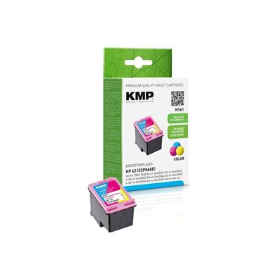 KMP H161 color Tintenpatrone ersetzt HP 62 (C2P06AE)