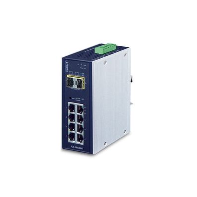 PLANET Industrial 8-Port 10/100/1000T + 2 100/1000X SFP