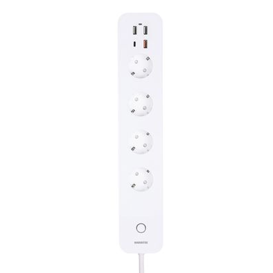 Marmitek Power LI WLAN Steckdosenleiste 4-fach 3 USB 1 USB-C Energiezähler