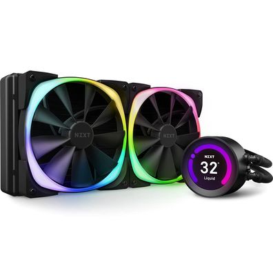 NZXT Kraken Z63 RGB 280mm AIO CPU-Wasserkühlung mit LCD-Display RL-KRZ63-R1
