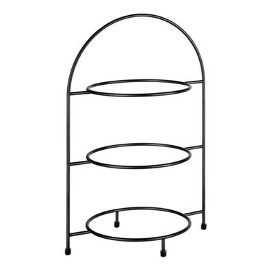 APS Serviergestell Industrial Etagere Metall für 3 Teller bis Ø 27 cm