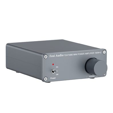 Fosi Audio TDA7498E HiFi Verstärker 320 W Klasse-D Stereo Vollverstärker