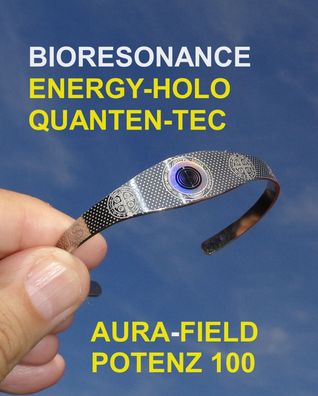 Energie Armreif Quanten-Holo-TEC Harmonie von 5G Elektrosmog Erdung Kraft Prana Chi