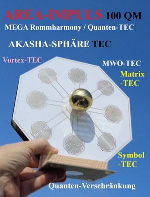 Area-Impuls 100 Meter Raumharmonie Skalar Radionik Multiwave Chi Quanten Photonen TEC