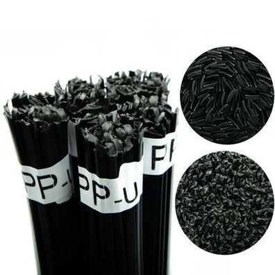 Rosfix Kunststoffschweißdraht PP-U Schwarz – 100g | 42?cm, 260–320?°C