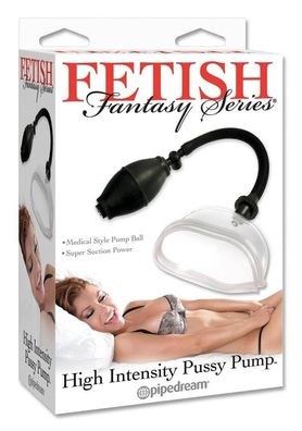 Fetish Fantasy Series - Intensive Vagina-Saugschale Transparent/Schwarz