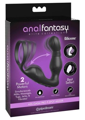 Anal Fantasy Elite Ass-Gasm Pro P-Spot Milker Dammstimulator