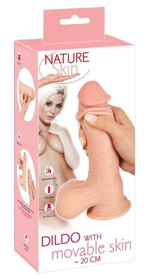 NS Dildo with movable skin 20