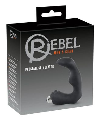 Rebel Prostata-Stimulator Noppen, Verdickungen, Vibro-Ei schwarz