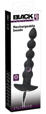 Black Velvets Vibro-Analkugelkette