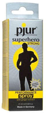 pjur Superhero - Verzögerungsspray mit Ingwer-Extrakten ohne (20 ml)