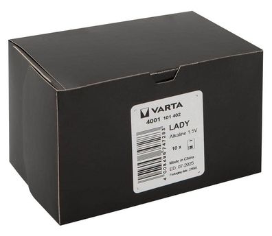 Varta Batterie - N 10x2er (20 Stück)